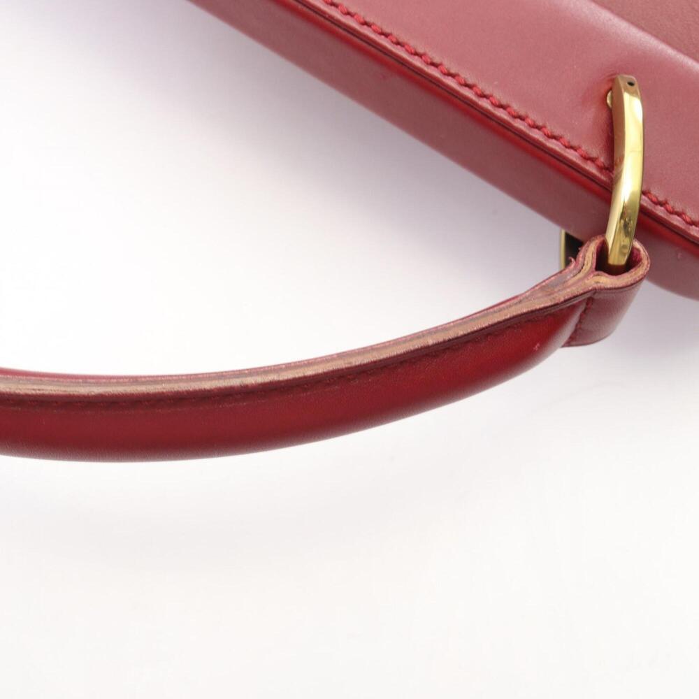 GUCCI Red Leather Bag - Picture 9 of 11